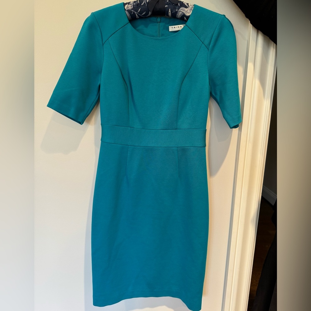 Trina Turk, Los Angeles, Teal dress